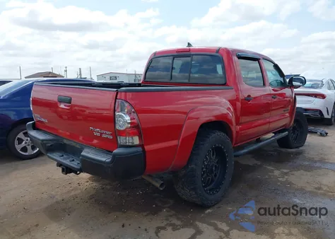 2015 Toyota Tacoma Double Cab Prerunner из США, поврежденный, VIN 5TFJU4GN8FX067379